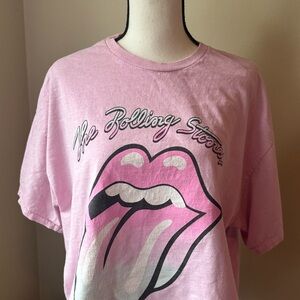 The Rolling Stones Pink Kids T-Shirt